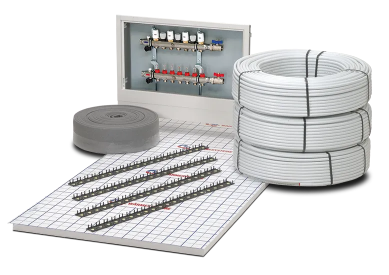 Fußbodenheizung Bausatz